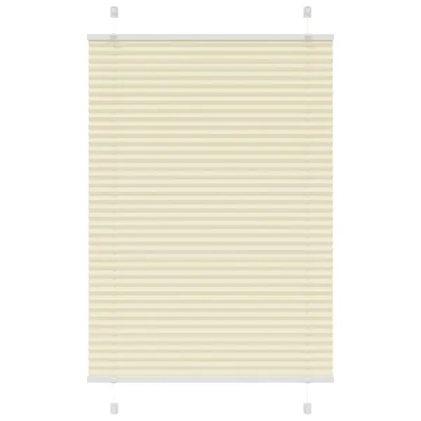 Gossi jaluza plisata crem 100x150cm latime tesatura 99,4cm