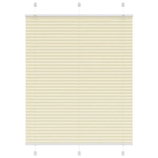 Gossi jaluza plisata crem 105x100 cm latime tesatura 104,4 cm