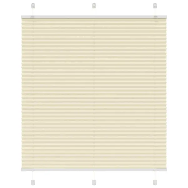 Gossi jaluza plisata crem 120x150 cm latime tesatura 119,4 cm