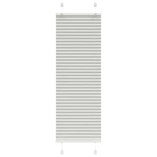 Gossi jaluza plisata gri deschis 50x100 cm latime tesatura 49,4 cm
