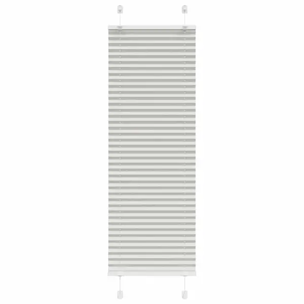 Gossi jaluza plisata gri deschis 50x150 cm latime tesatura 49,4 cm