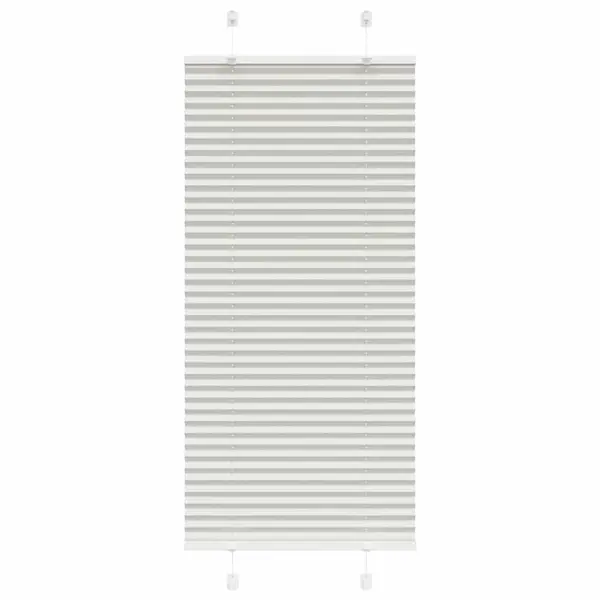 Gossi jaluza plisata gri deschis 60x100 cm latime tesatura 59,4 cm