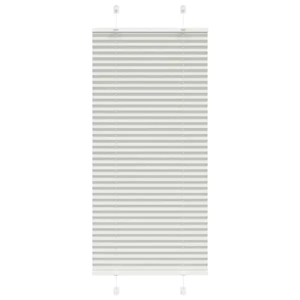 Gossi jaluza plisata gri deschis 65x150 cm latime tesatura 64,4 cm
