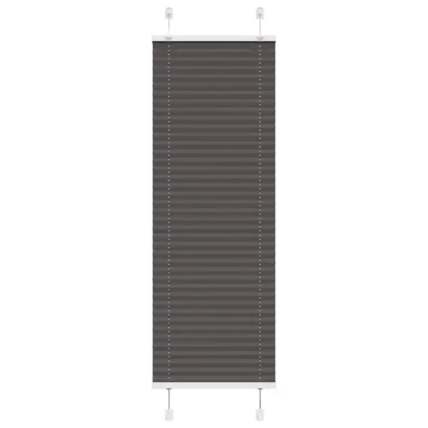 Gossi jaluza plisata negru 40x100 cm latime tesatura 39,4cm poliester