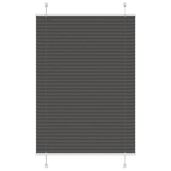 Gossi jaluza plisata negru 95x100 cm latime tesatura 94,4cm poliester