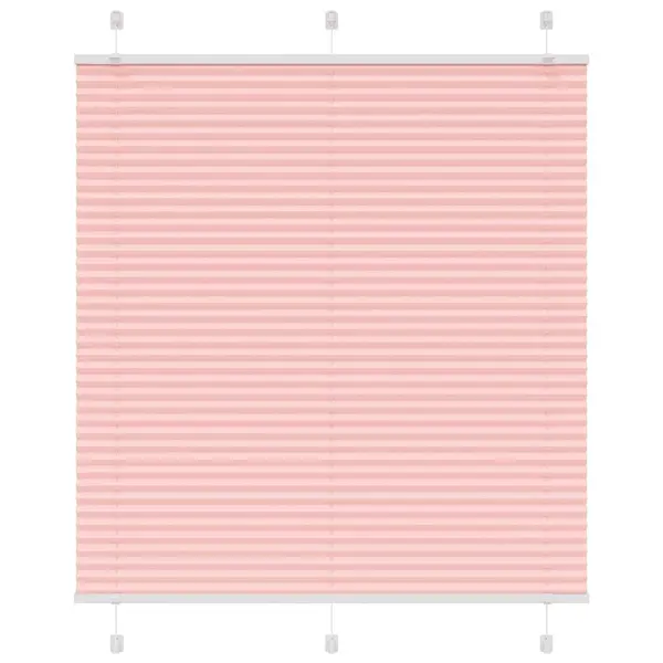 Gossi jaluza plisata roz 120x100 cm latime tesatura 119,4 cm
