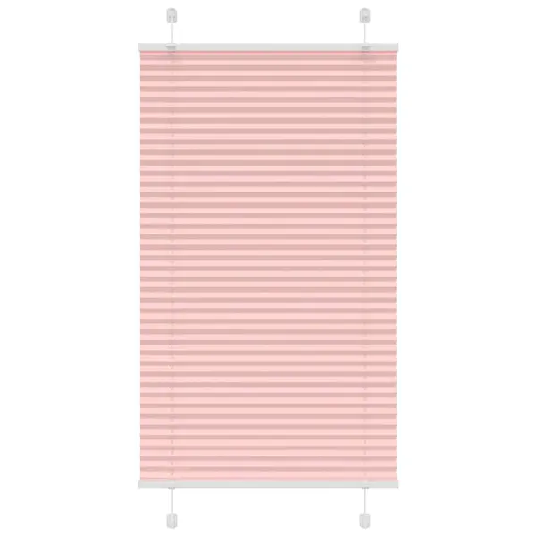 Gossi jaluza plisata roz 70x150 cm latime tesatura 69,4cm poliester