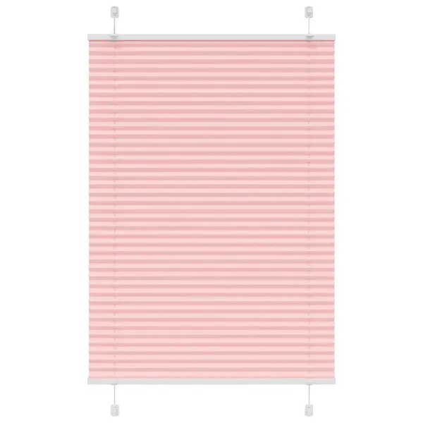 Gossi jaluza plisata roz 95x150 cm latime tesatura 94,4cm poliester