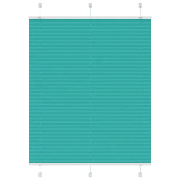 Gossi jaluza plisata verde petrol 110x150 cm latime tesatura 109,4 cm