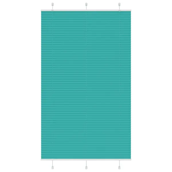 Gossi jaluza plisata verde petrol 115x200 cm latime tesatura 114,4 cm