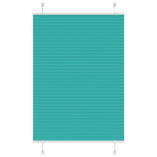 Gossi jaluza plisata verde petrol 90x150 cm latime tesatura 89,4 cm