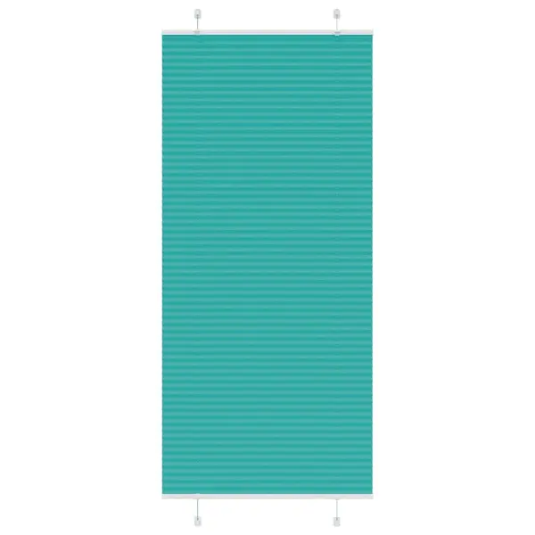 Gossi jaluza plisata verde petrol 90x200 cm latime tesatura 89,4 cm
