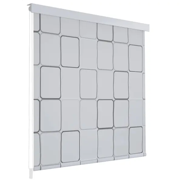 Gossi jaluzea roleta de dus, model patrate, 140x240 cm