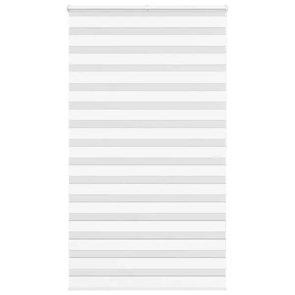 Gossi jaluzea tip zebra alb latime tesatura 125,9 cm poliester