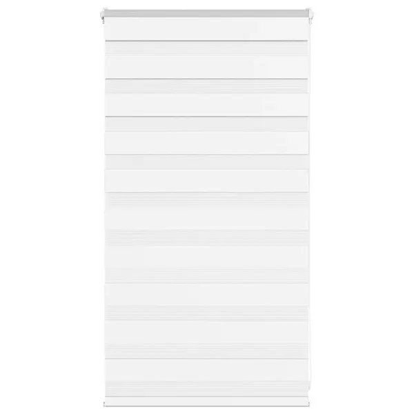 Gossi jaluzea tip zebra alb latime tesatura 65,9 cm poliester