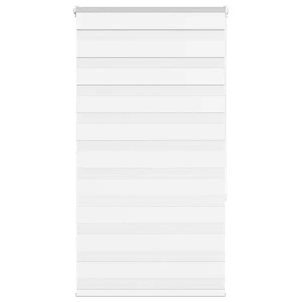 Gossi jaluzea tip zebra alb latime tesatura 80,9 cm poliester