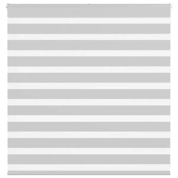 Gossi jaluzea tip zebra gri deschis latime tesatura 145,9cm poliester