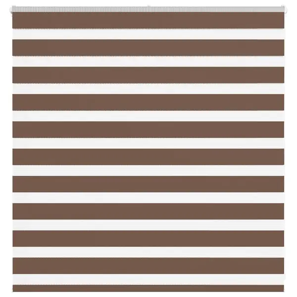 Gossi jaluzea tip zebra maro latime tesatura 145,9 cm poliester