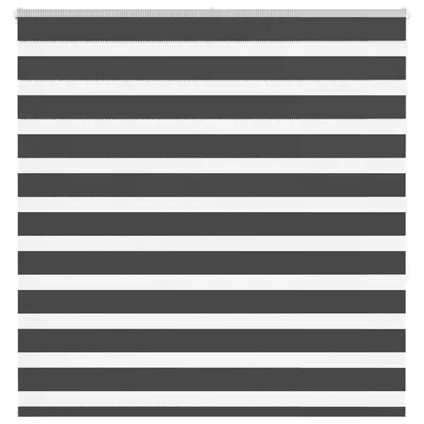 Gossi jaluzea tip zebra neagra latime tesatura 135,9 cm poliester