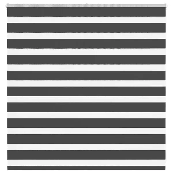 Gossi jaluzea tip zebra neagra latime tesatura 135,9 cm poliester