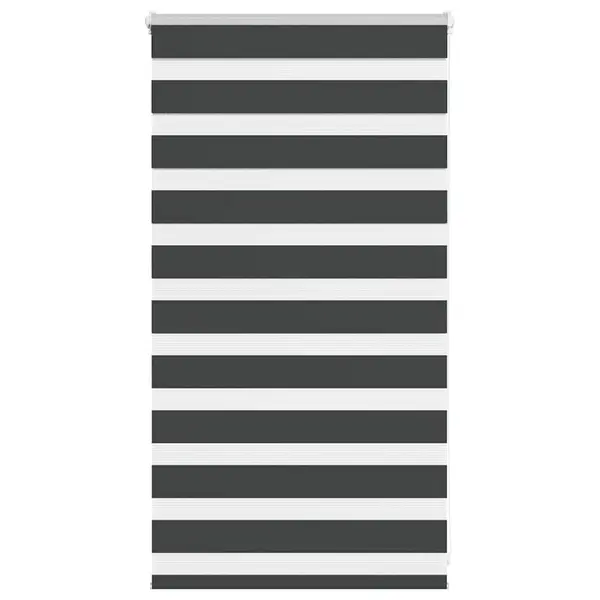Gossi jaluzea tip zebra neagra latime tesatura 65,9 cm poliester