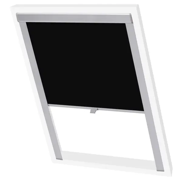 Gossi jaluzele opace tip rulou 104, negru