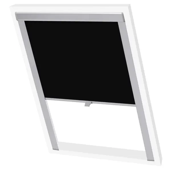 Gossi jaluzele opace tip rulou m04/304, negru
