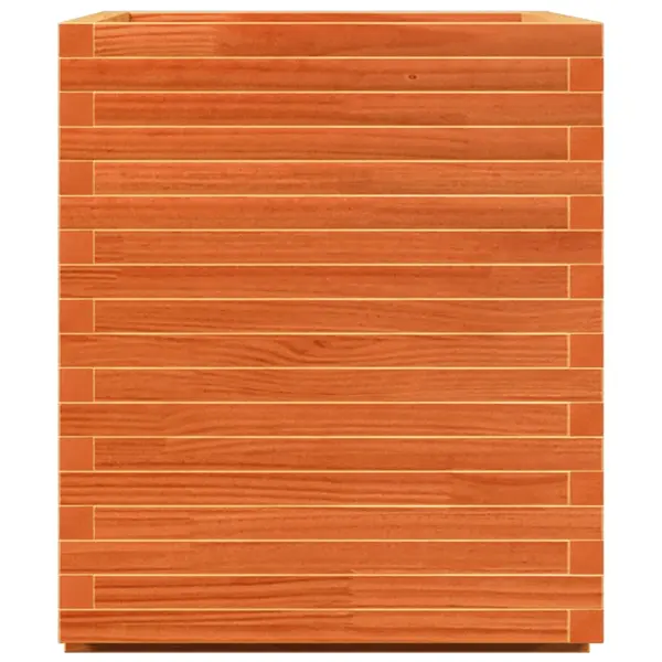 Gossi jardiniera gradina, maro ceruit, 90x60x72,5 cm, lemn masiv pin