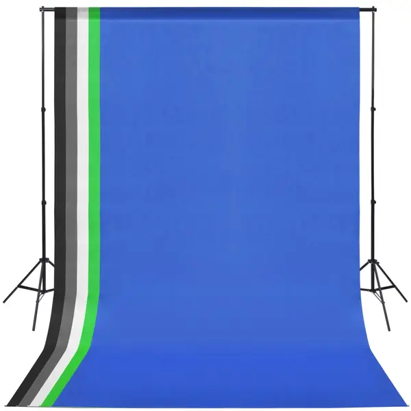 Gossi kit studio foto cu 5 decoruri colorate si rama ajustabila