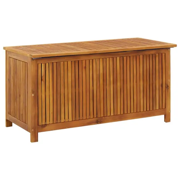 Gossi lada de depozitare gradina, 113x50x58 cm, lemn masiv de acacia