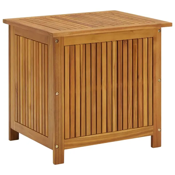 Gossi lada de depozitare gradina, 60x50x58 cm, lemn masiv de acacia