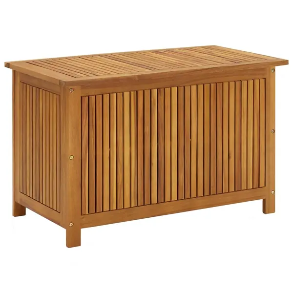 Gossi lada de depozitare gradina, 90x50x58 cm, lemn masiv de acacia