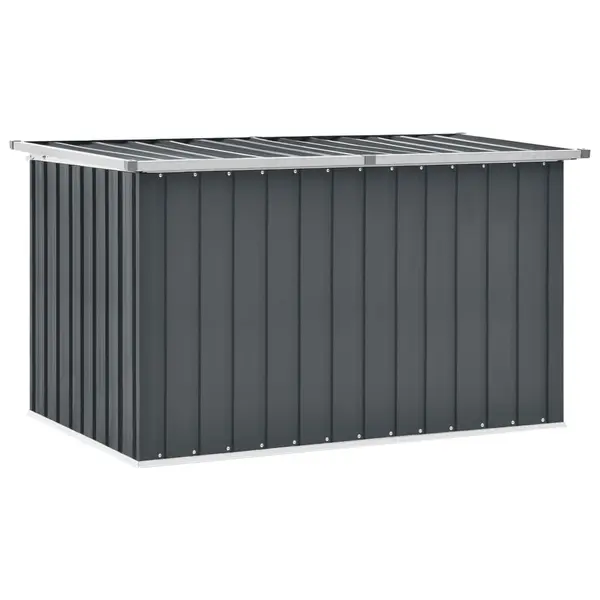 Gossi lada de depozitare pentru gradina, gri, 149x99x93 cm