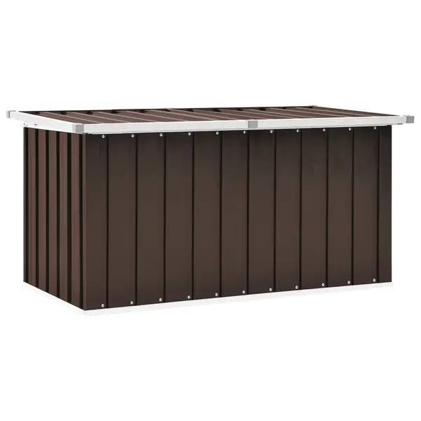 Gossi lada de depozitare pentru gradina, maro, 129 x 67 x 65 cm