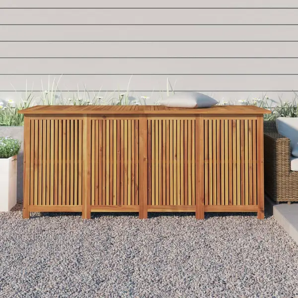 Gossi lada depozitare pentru gradina 175x80x75 cm lemn masiv acacia