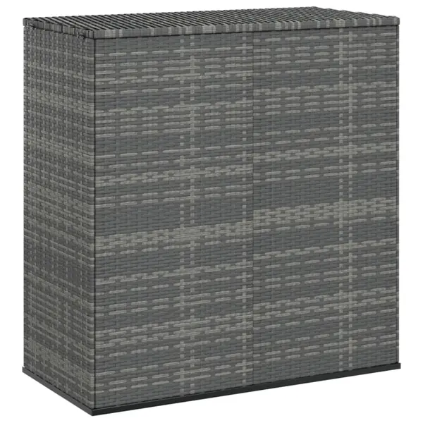 Gossi lada gradina pentru perne, gri, 100x49x103,5 cm, ratan pe