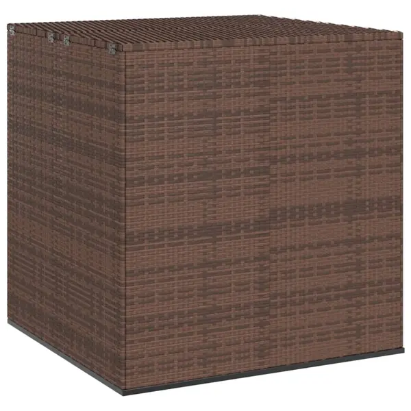 Gossi lada gradina pentru perne, maro, 100x97,5x104 cm, ratan pe