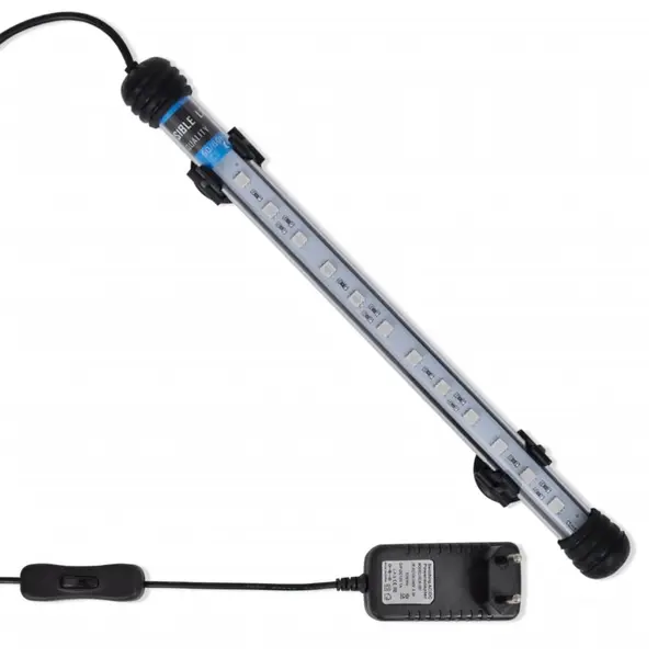 Gossi lampa cu led pentru acvariu, albastru, 28 cm
