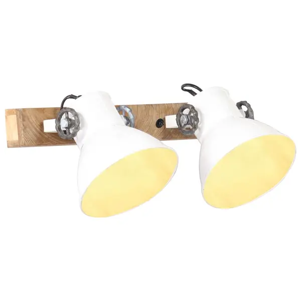 Gossi lampa de perete industriala, alb, 45 x 25 cm, e27