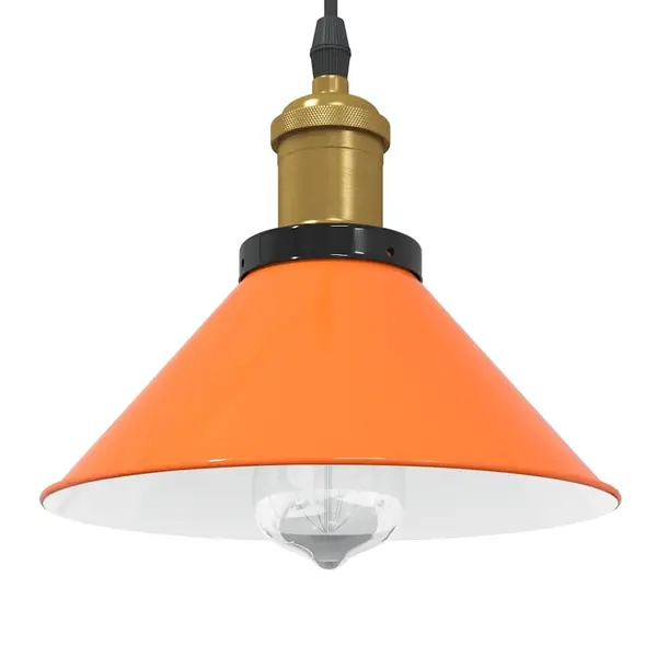 Gossi lampa suspendata reglabila inaltime e27 portocaliu lucios metal