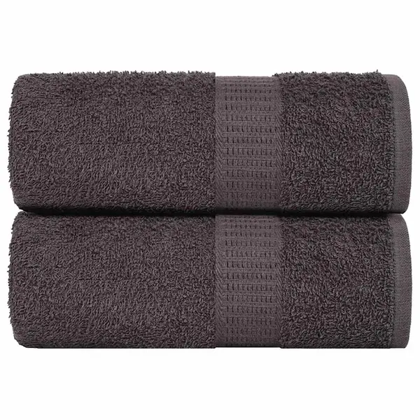 Gossi lavete 2 buc antracit 15x21 cm 360 g/m2 100% bumbac