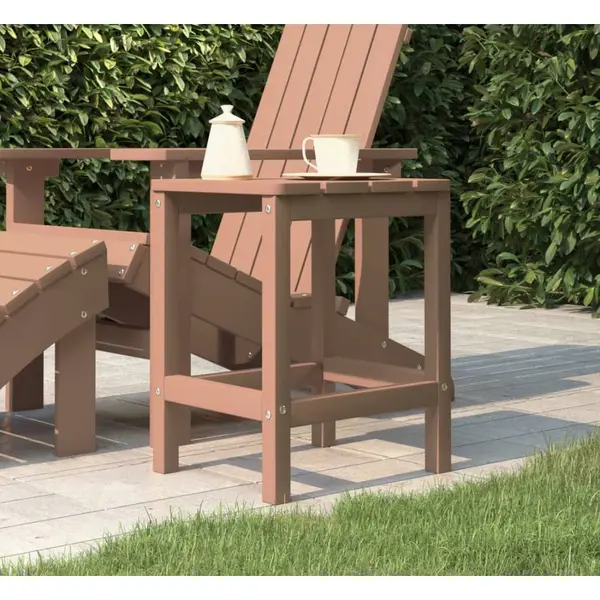 Gossi masa adirondack de gradina, maro, 38x38x46 cm, hdpe