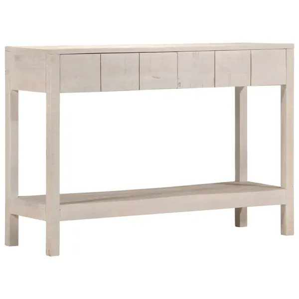 Gossi masa consola, 110x35x75 cm, lemn masiv de mango