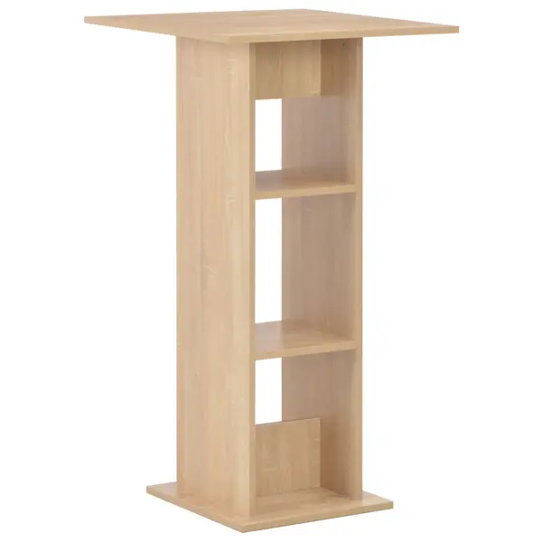 Gossi masa de bar, stejar, 60 x 60 x 110 cm