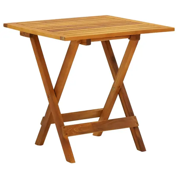 Gossi masa de bistro, 46 x 46 x 47 cm, lemn masiv de acacia