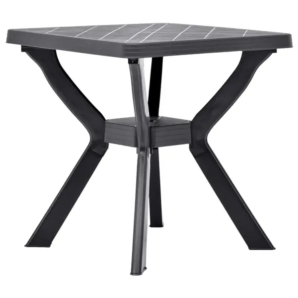 Gossi masa de bistro, antracit, 70 x 70 x 72 cm, plastic