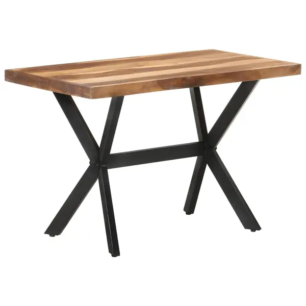 Gossi masa de bucatarie, 120x60x75 cm, lemn masiv cu finisaj miere