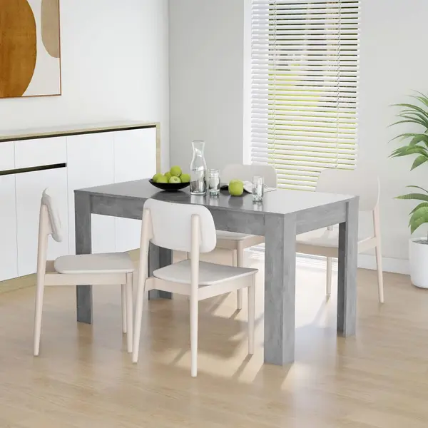 Gossi masa de bucatarie, gri, 140x74,5x76 cm, pal