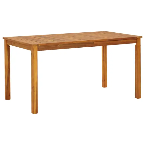 Gossi masa de gradina, 140 x 80 x 74 cm, lemn masiv de acacia