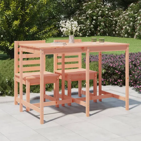 Gossi masa de gradina, 159,5x82,5x110 cm, lemn masiv douglas